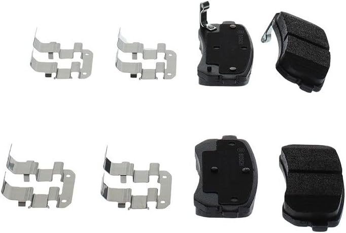 Bosch BP1051 Bremsbeläge - Hinterachse - ECE-R90 Zertifizierung - vier Bremsbeläge pro Set