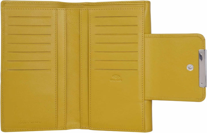Gerry Weber - vigo Purse lh14z Gelb 18,00X10,00X0,00 CM Farbe:gelb / Material:textile,cow Leather, 1