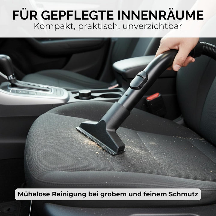 Komfort Auto Staubsauger Düsen Set kompatibel mit Bosch Siemens Miele Kärcher Einhell Numatic Severi