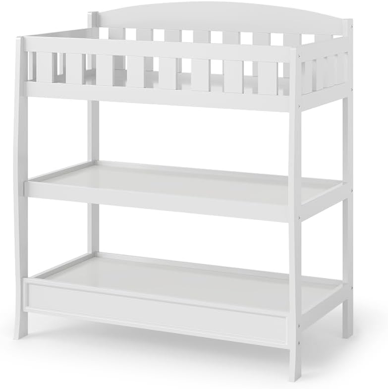 Vicco Wickeltisch Nesty, Weiss, 89 x 99.5 cm, als Aufsatz für Standard-Kommoden verwendbar
