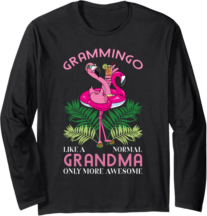 Grammingo Like A Normal Grandma Only More Awesome Grossmutter Langarmshirt