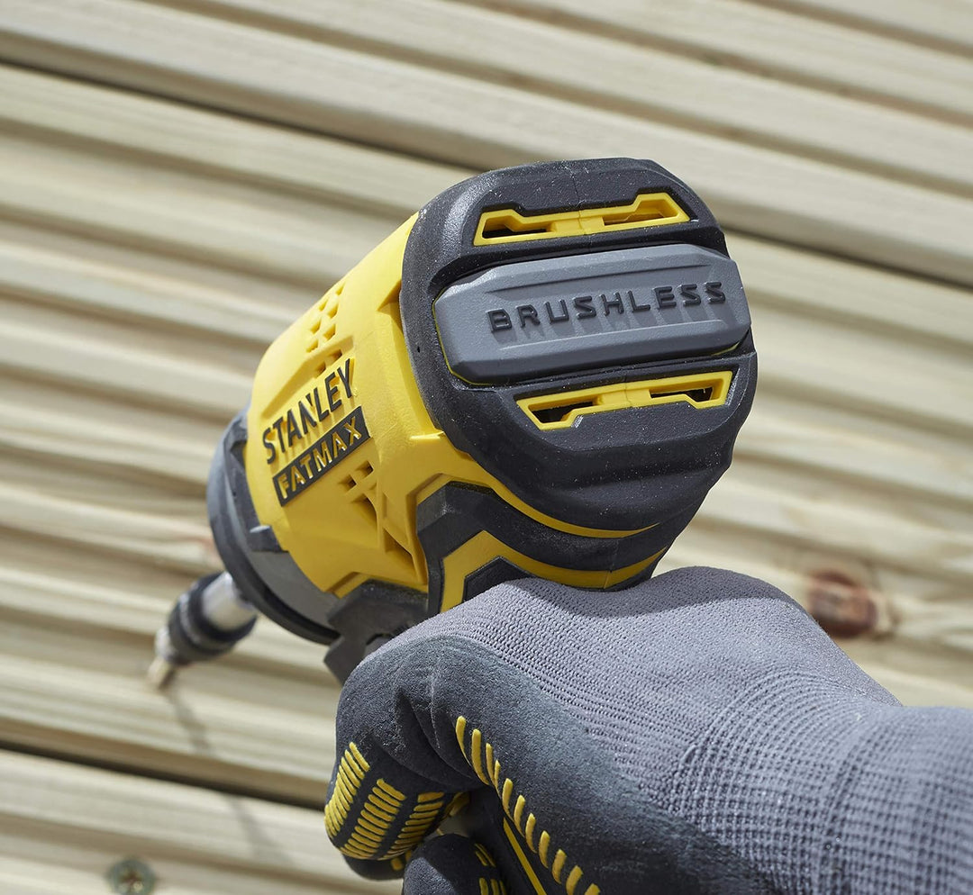 Stanley FatMax 18V 3-Gang Akku-Schlagschrauber SFMCF820D2K (2.0Ah, max. Drehmoment 190 Nm, bürstenlo