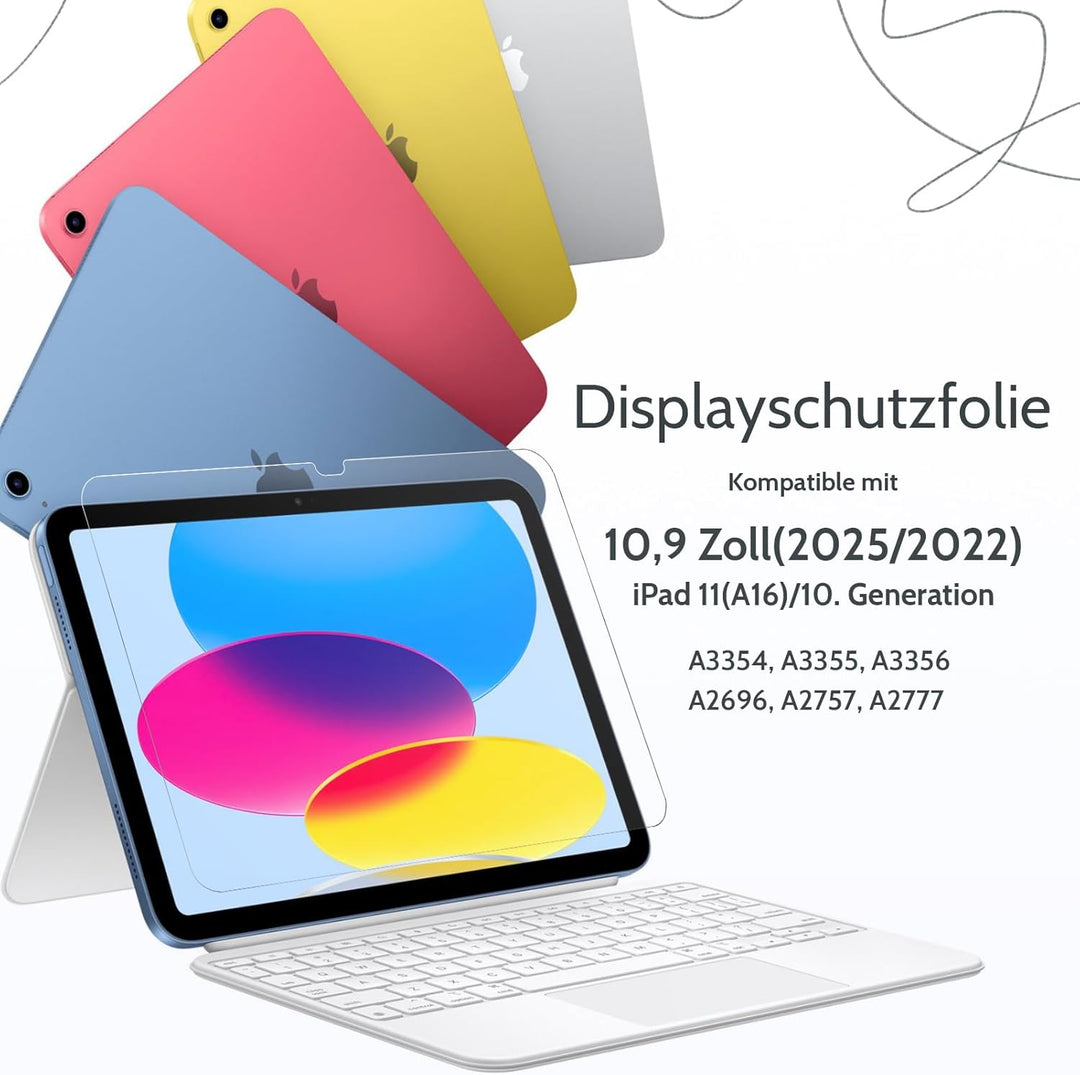 2 Stück Papier Schutzfolie für iPad 10. Generation 10,9 Zoll 2022, Matte Paper Folie Blendfreiem Dis