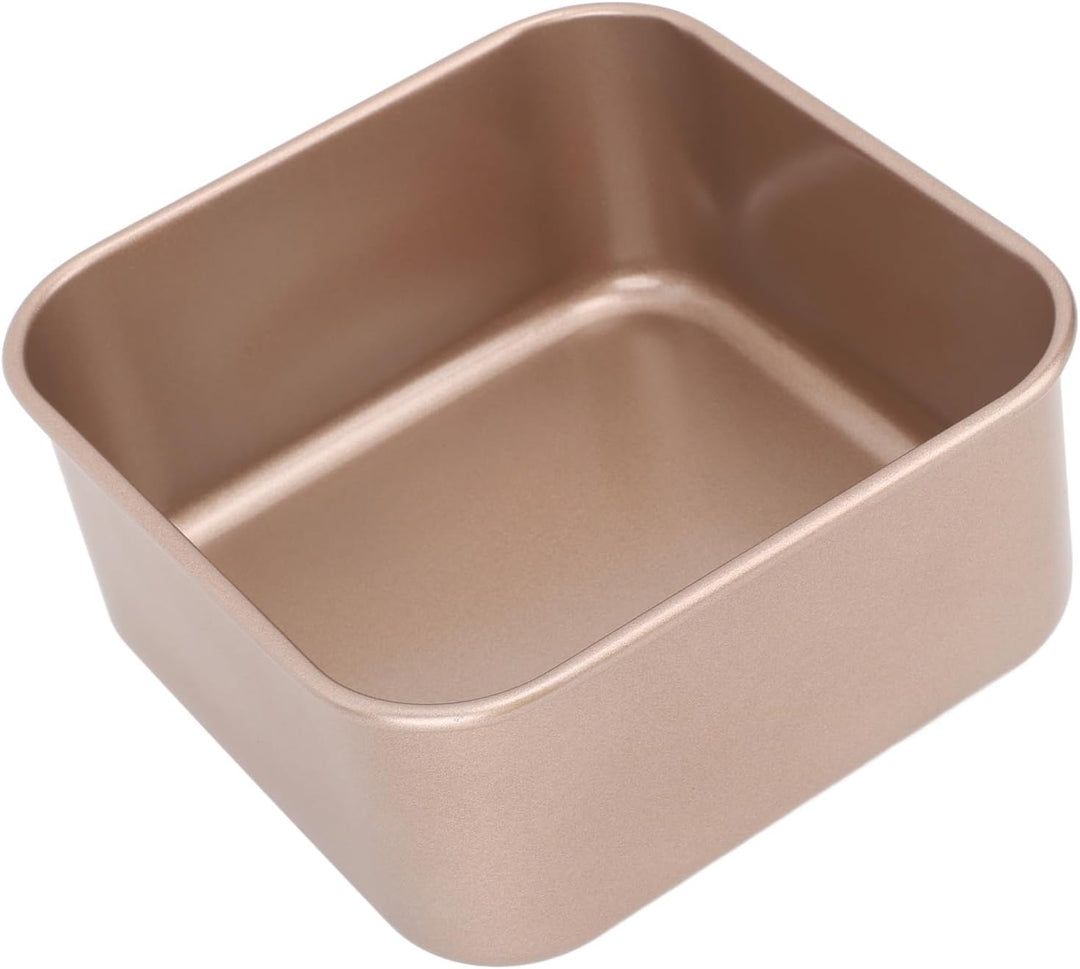 Brotbackform 17cm/21cm/23cm Quadratisch 8cm Tief Kastenform Karbonstahl Antihaftbeschichtung Brotfor