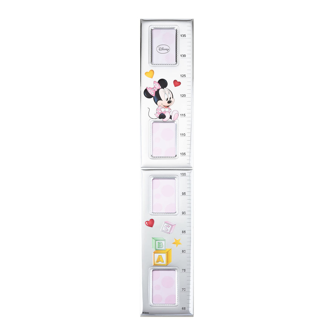 Disney - Kinder Messlatte für die Wand mit Silber - mit Bilderrahmen - zur Dekoration des Kinderzimm