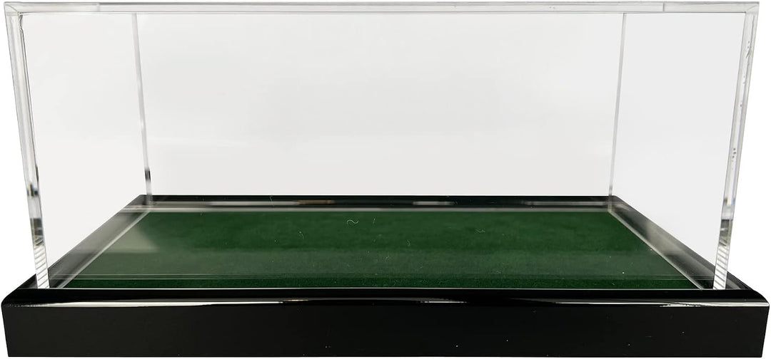 LL-Golf Grosse Universal Acryl Vitrine 22x12x10,5cm / Showcase/Schaukasten mit grünen Samt für Model