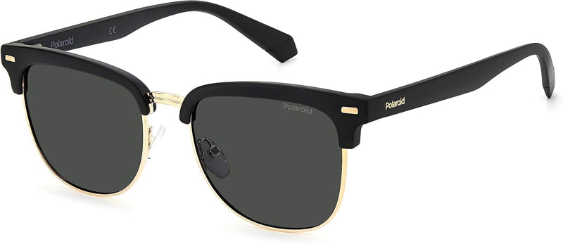 Polaroid Unisex Sunglasses 52 mm 003/M9 Matt Black, 52 mm 003/M9 Matt Black