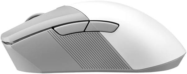 ASUS ROG Gladius III Wireless AimPoint White RGB Gaming Maus (optischer ROG AimPoint-Sensor, 36.000