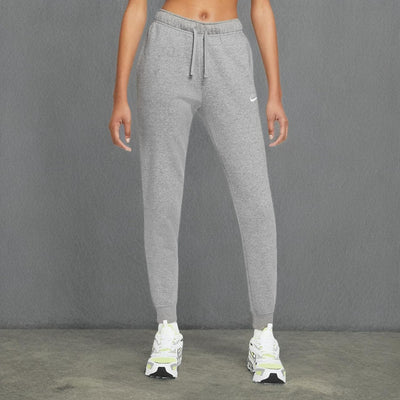 Nike Damen Hose NSW Club S Dk Grey Heather/White, S Dk Grey Heather/White