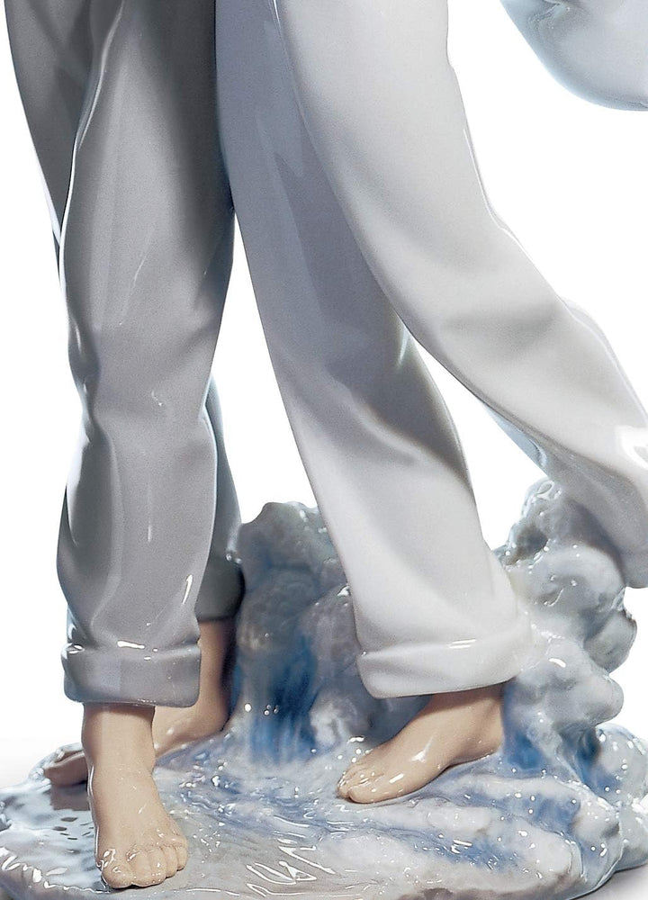 LLADRÓ Paar Figur Du Bedeutest Alles Für Mich. Paar. Porzellan.