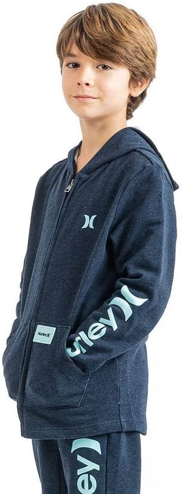Hurley Jungen Hrlb Naturals Full Zip Po Sweatshirt 10 Jahre Uu7, 10 Jahre Uu7