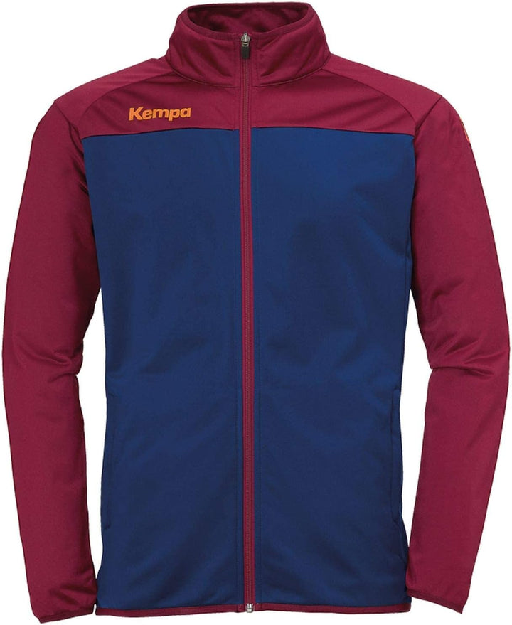 Kempa Unisex Kinder Prime Poly Jacke K Kinder Sportjacke L anthra/kempablau, L anthra/kempablau