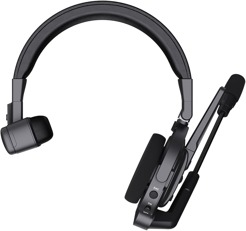 Accsoon - Como - Enthält EIN Host-Headset und Acht Remote-Headsets - Ergonomisches Design - 400 Mete