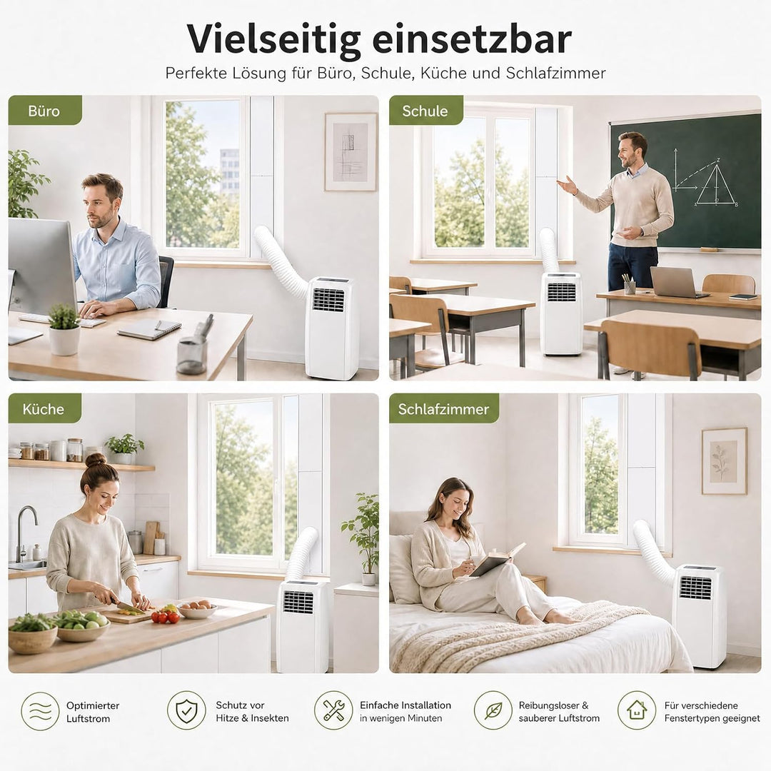 Fensterabdichtung Klimaanlage Platte Kit für Mobile Klimageräte