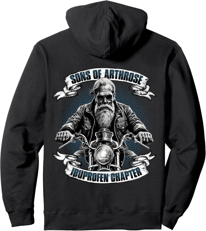 Sons of Arthrose - Ibuprofen Chapter Biker Motorradfahrer Pullover Hoodie