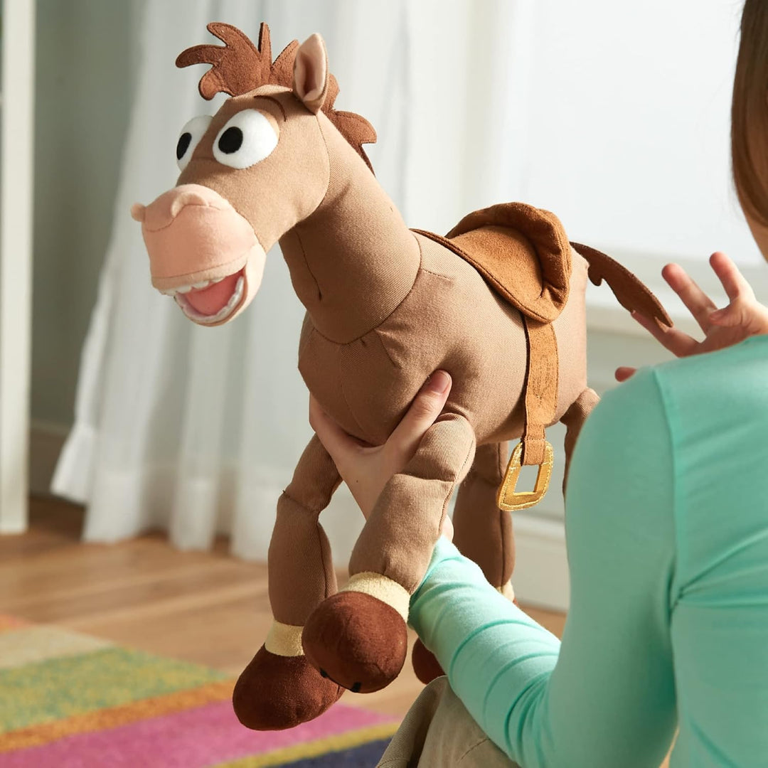 Disney Store Stofftier Bully, Toy Story, 39 cm / 15", Kuscheltier mit aufgestickter Mimik und Buchst