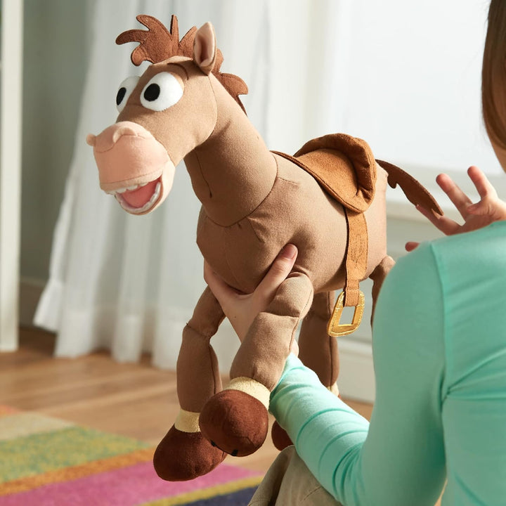Disney Store Stofftier Bully, Toy Story, 39 cm / 15", Kuscheltier mit aufgestickter Mimik und Buchst