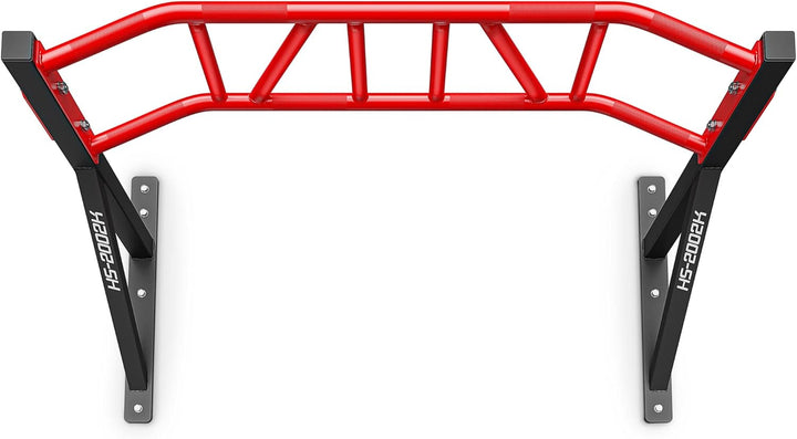 Hop-Sport Multigriff Klimmzugstange für Wand HS-2002K - Profi Fitness Pull Up Bar für zuhause mit vi