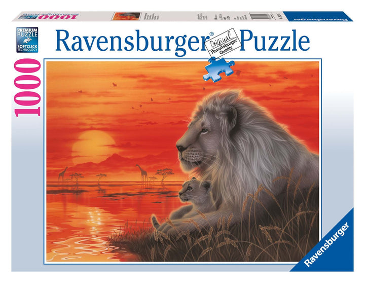 Ravensburger 19210 - Afrikanische Abendstimmung - 1000 Teile Puzzle