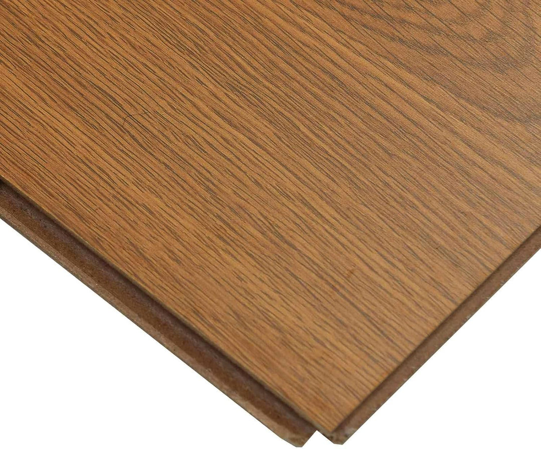 Laminatboden 15er Set Goldgelb 101 x 20 x 0,8 cm Holzwerkstoff, realistische Holzoptik, Klicksystem