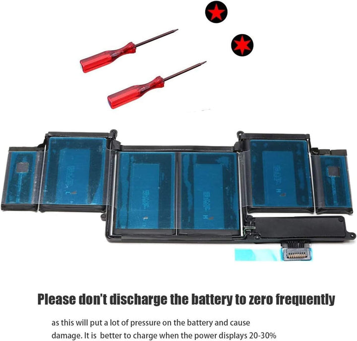 A1582 A1502 Laptop-Akku-Ersatz für MacBook Pro Battery 13 inch Retina Early 2015 Mid 2014 Late 2013