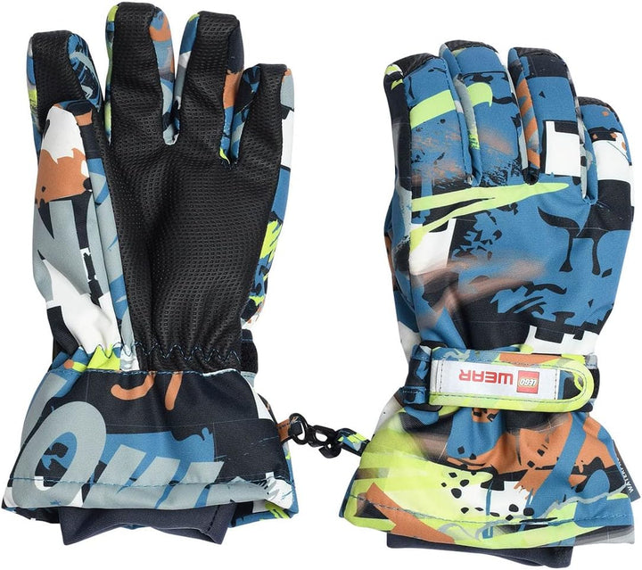 LEGO Wear Unisex Wear Unisex Tec Skihandschuh Fingerhandschuh Cool Serie Wasserdicht Atmungsaktiv Lw