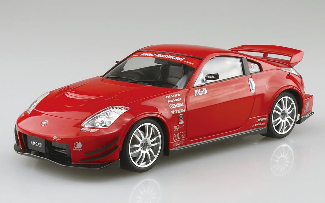Aoshima Nissan MCR Z33 Fairlady Z '05 Modellbausatz im Massstab 1:24