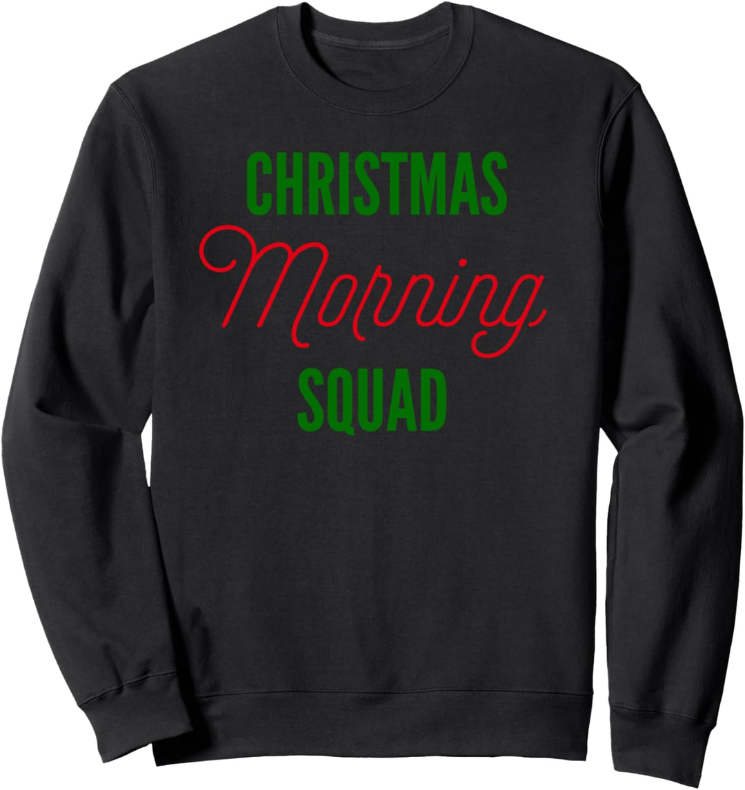Funny Family Christmas Morning Matching Pajama Gift For Kids Sweatshirt