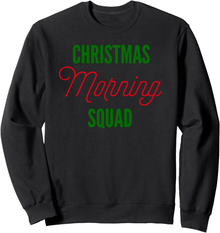 Funny Family Christmas Morning Matching Pajama Gift For Kids Sweatshirt