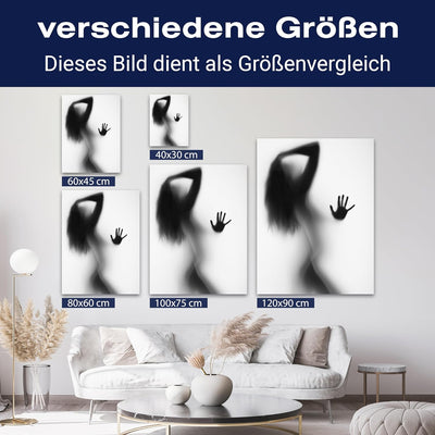 wandmotiv24 Leinwand-Bild Starke Frauen, Grösse 60x45cm, Hochformat, Wand-Bilder, Dekoration Wohnzim