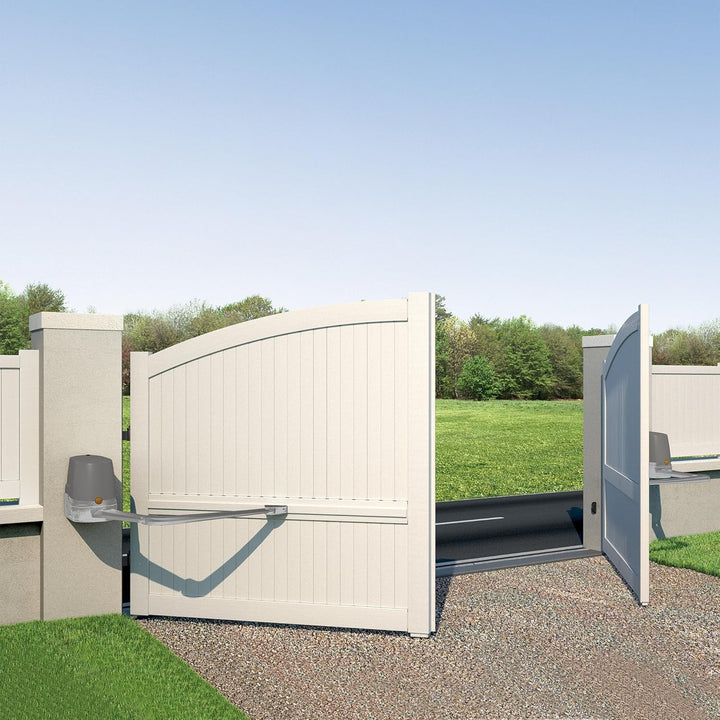 Somfy 2401288 - Torantrieb mit Flügelarm Evolvia Star | für Flügelhöhe und Breite max. 2 m | mit 3 K