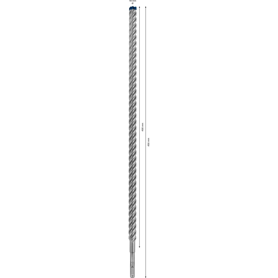 Bosch Accessories EXPERT SDS plus-7X 2608900139 Hammerbohrer 1 Stück 18.00 mm Gesamtlänge 450 mm SDS