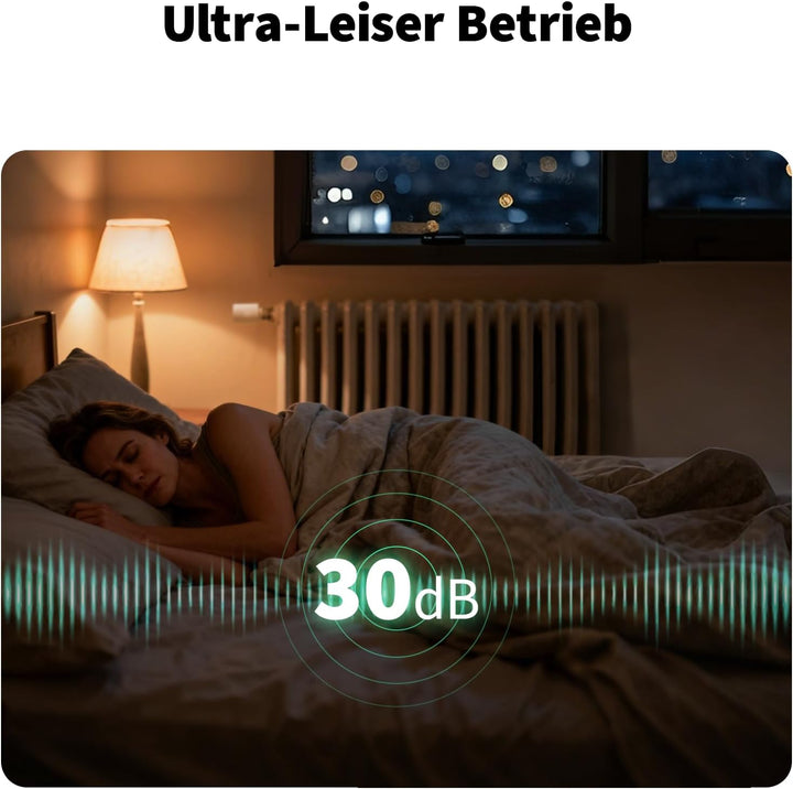 Aqara Smartes Heizkörperthermostat W600(Verbesserte Version), Zigbee/Thread Thermostat, Energiespare