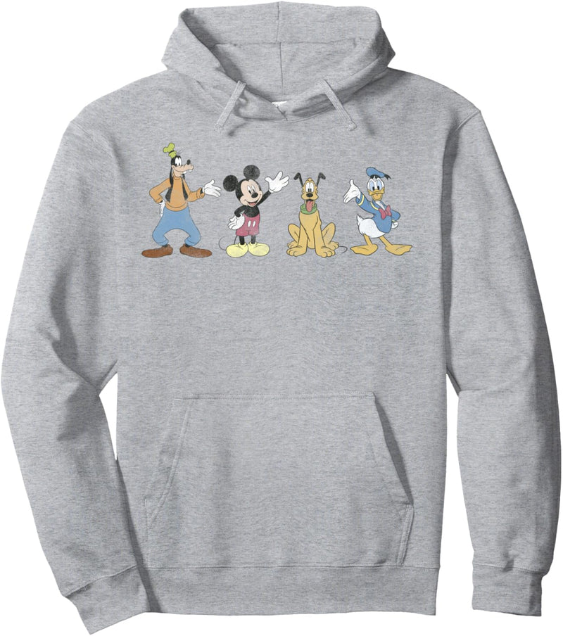 Aufstellung der Disney Mickey Group Pullover Hoodie