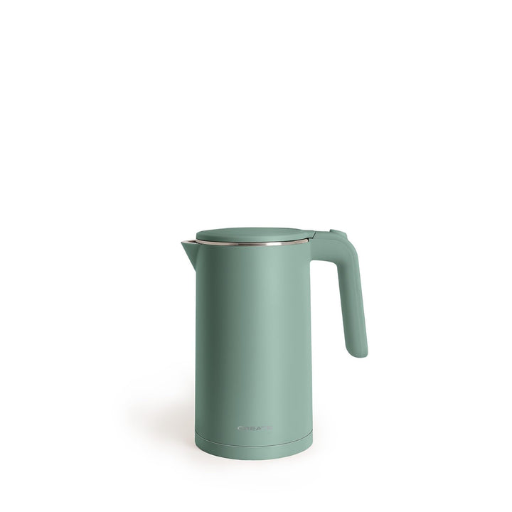 CREATE/KETTLE STUDIO PRO/Elektrischer Wasserkocher 1L Salbeigrün/Temperaturregelung, Warmhaltefunkti