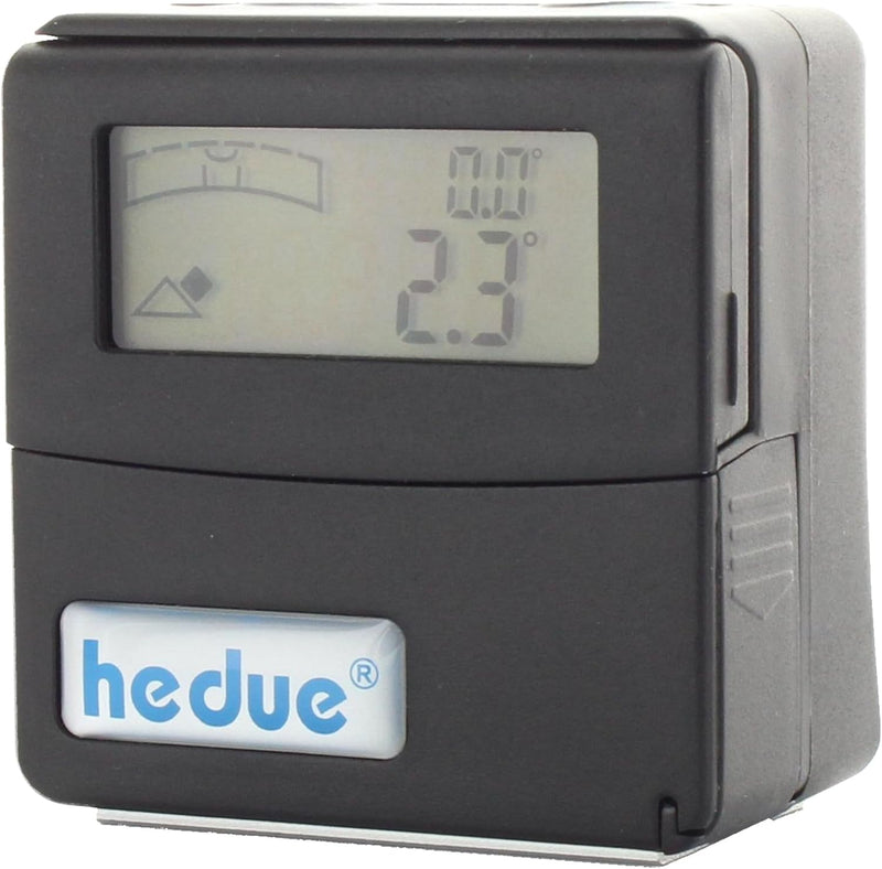 hedue® LevelBox M525 - Bevel Box magnetisch für Absolut- und Relativmessungen , Winkelmesser digital