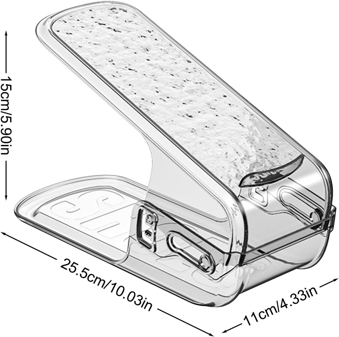 Dokeno 8 Stück Schuhstapler, Schuhorganizer, Schuhaufbewahrung Platzsparend, Schuh Organizer, Einste