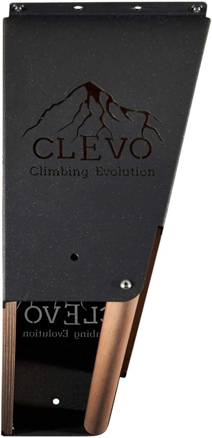 Clevo Kletterboard Deckenbefestigung Hangboard, Trainingsboard für Boulder Training zu Hause, Befest