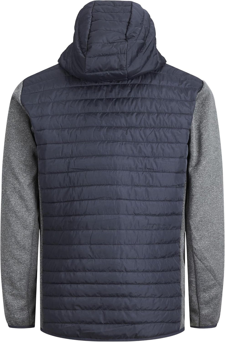 JACK &amp; JONES Softshell Stepp Jacke Kapuze Funktions Outdoor Blouson Übergangs Jacket Regular Fit JJE
