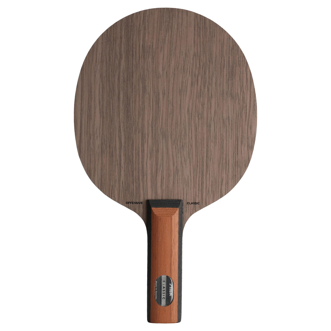 STIGA Unisex - Adult Offensive Classic Table Tennis Blade Classic Gerade Wood, Classic Gerade Wood