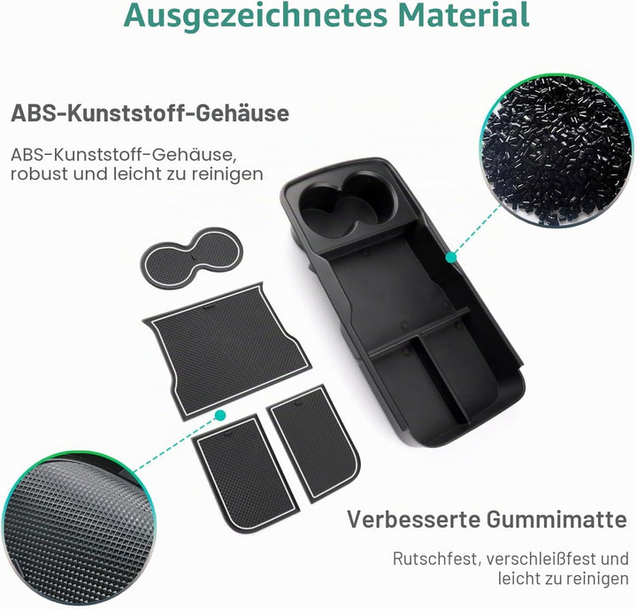 GAFAT Ki-a EV6 2021-2024 2025 Mittelkonsole Aufbewahrungsbox, EV6 2023 Organizer Tray Handschuhfach
