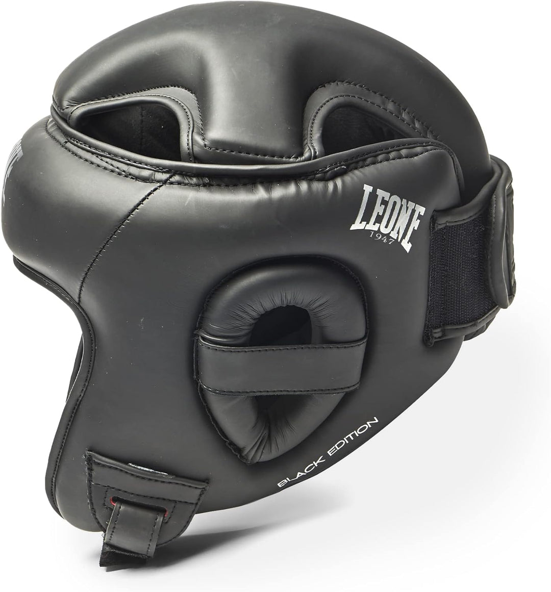 LEONE 1947, BLACK EDITION-Helm, Unisex-Erwachsene, Schwarz, CS431 L Schwarz