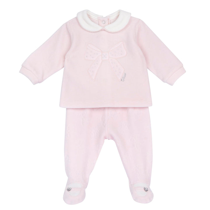 Chicco, Babyset Mit T-Shirt Und Leggings, Aus Weichem Nicki, Babykleidung Für 0-24 Monate, Designed