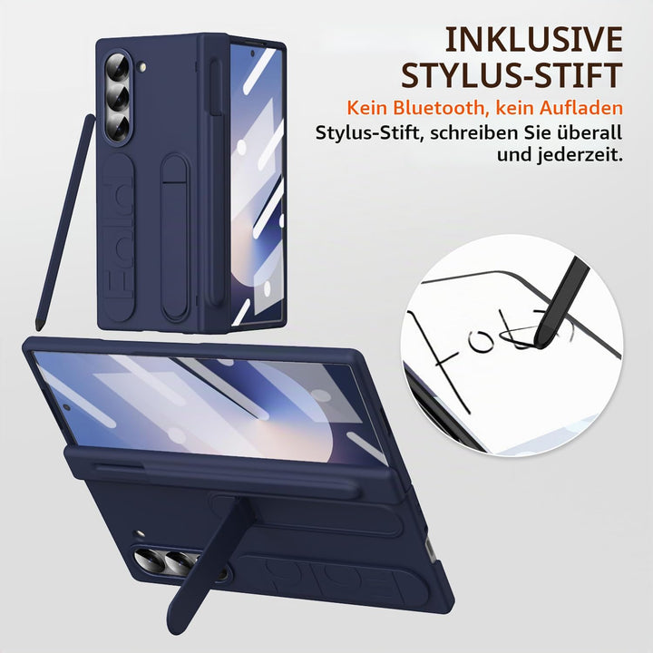 NINKI für Samsung Galaxy Z Fold 6 Hülle mit Stift und Halter Galaxy Z fold 6 Hülle mit Ständer Fold