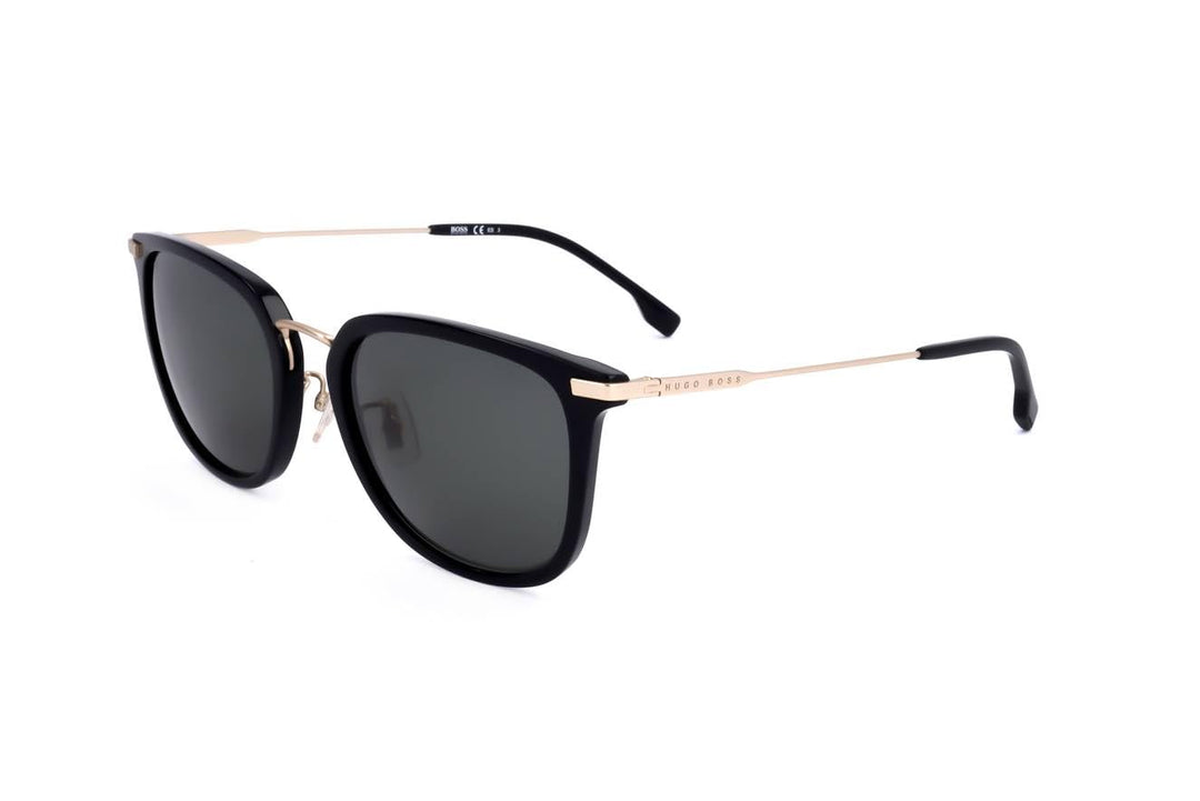 BOSS Unisex 1287/f/sk Sunglasses, 2M2/QT Black Gold, One Size