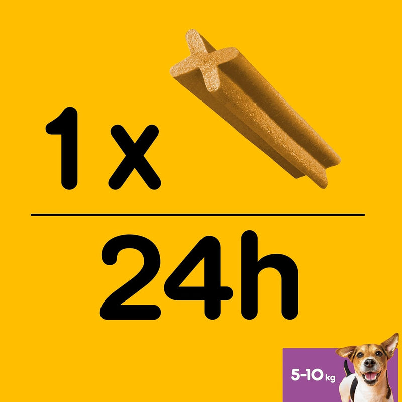 Pedigree Dentastix Leckerli für Hunde Kleiner Rassen 45g, 18 Stück
