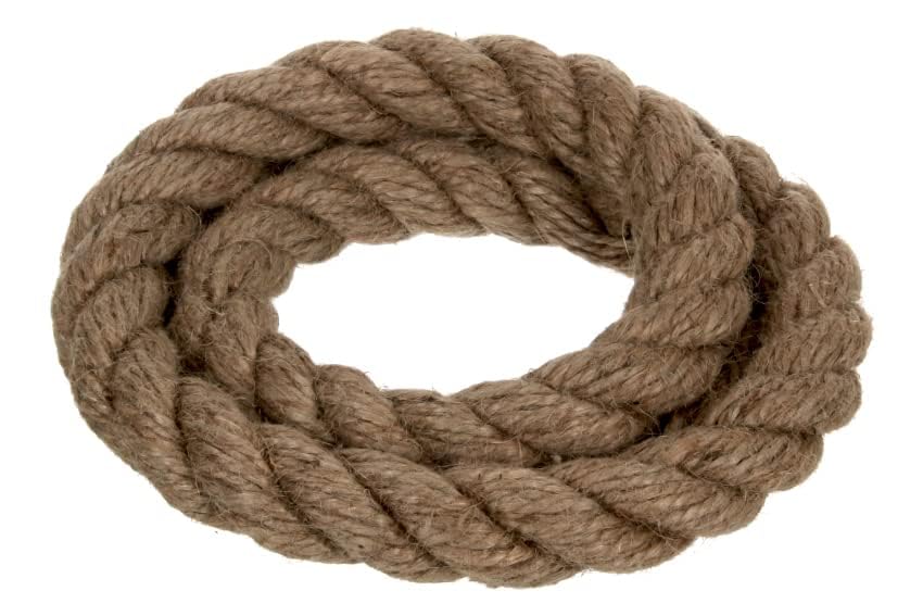 Najder - Juteseil - Naturfasern - gedreht Tauwerk - Hanf Jute Tau Seil - Seil für Barrieren und Gelä