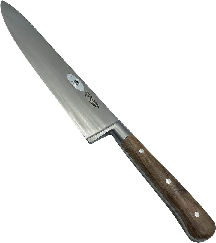 Laguiole en Aubrac - Messerblock aus Eiche - magnetisch - Kochmesser Set 5-teilig - Griff gemischte