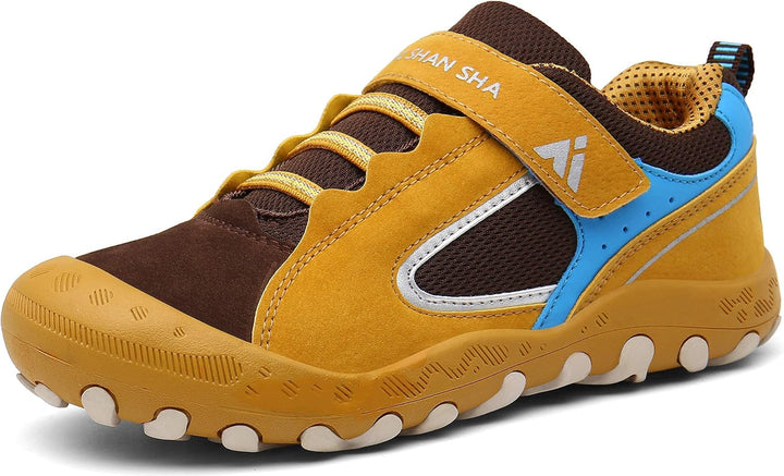 Mishansha Unisex-Kinder Turnschuhe Trekkingschuhe Mädchen Wanderschuhe Outdoor Sportschuhe 24-38 34