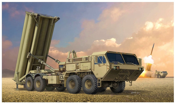 Model plastikowy Terminal Obrony Obszaru WysokoÅ›ciowego (THAAD)